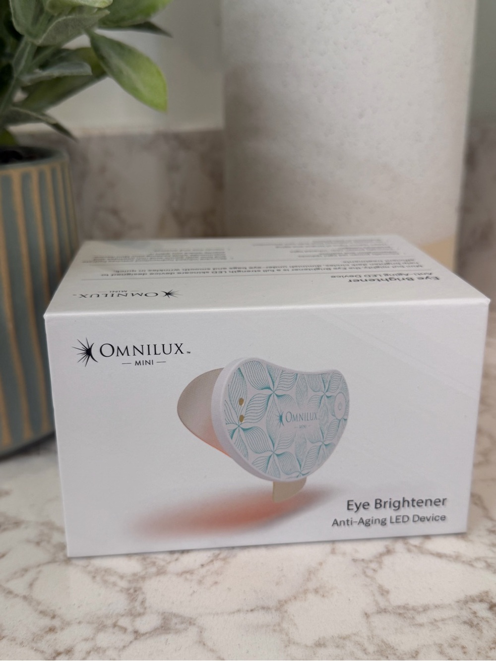 Omnilux Mini Eye Brightener LED Device — NWT